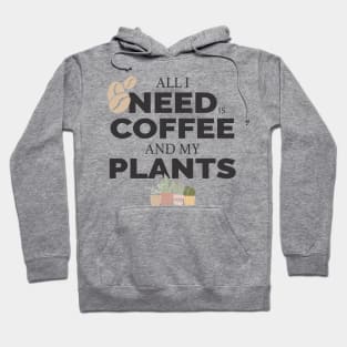 Coffee & plant lover Hoodie